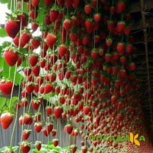Клубника ампельная Анастасия купить по цене от 370р. в интернет-магазине «Посадика» с доставкой почтой в в Мариинский Посаде и по всей России – [изображение №1].