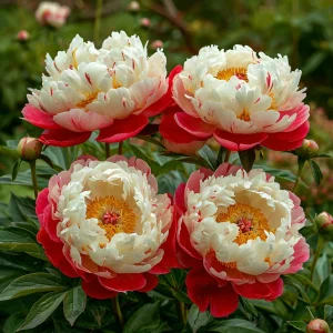 Пион Коралловый Каскад купить по цене от 490р. в интернет-магазине «Посадика» с доставкой почтой в в Мариинский Посаде и по всей России – [изображение №1].